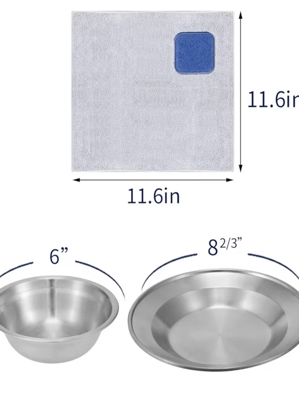 Conjgi camping dinner set - Mesh Drawstring Travel Bag